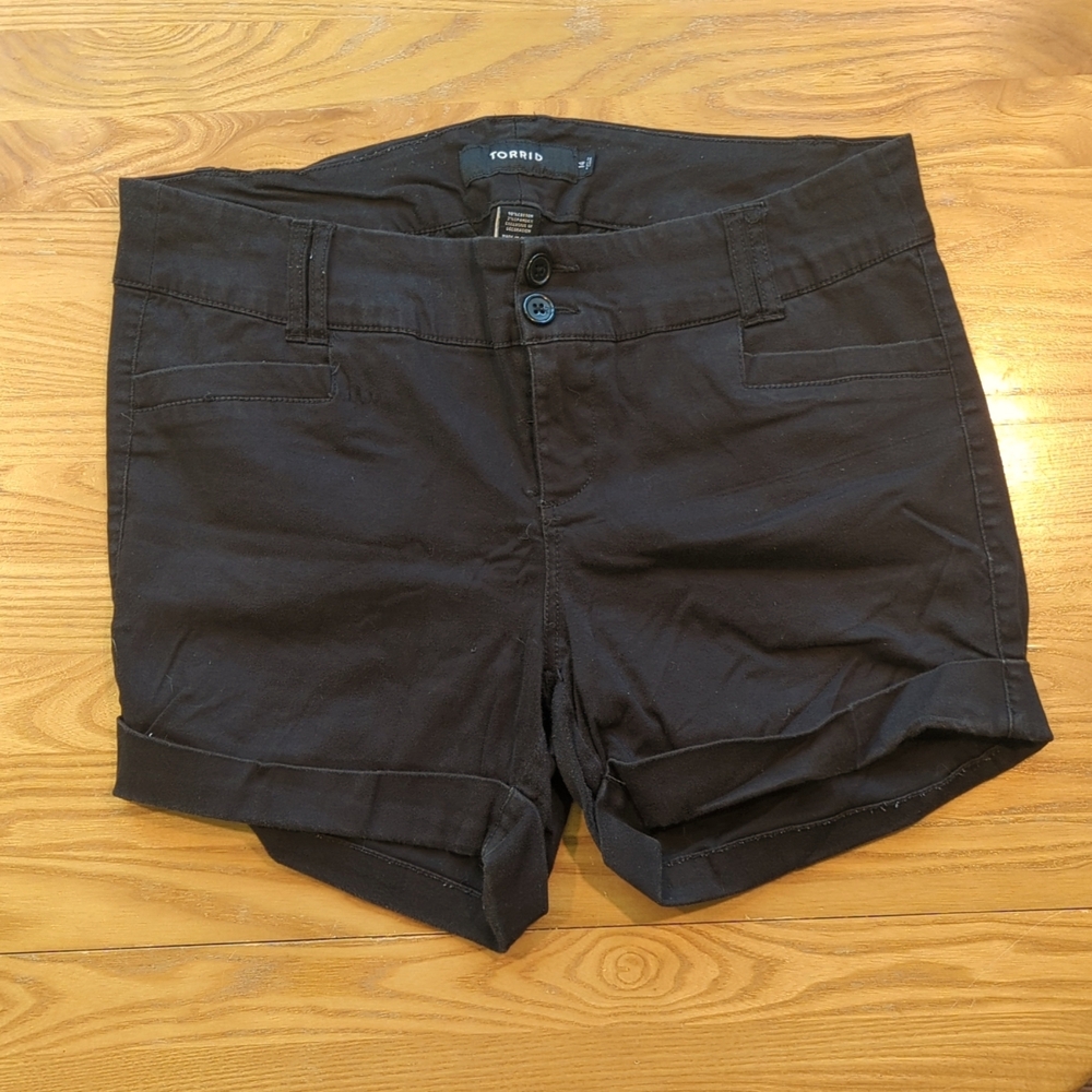 Torrid black shorts